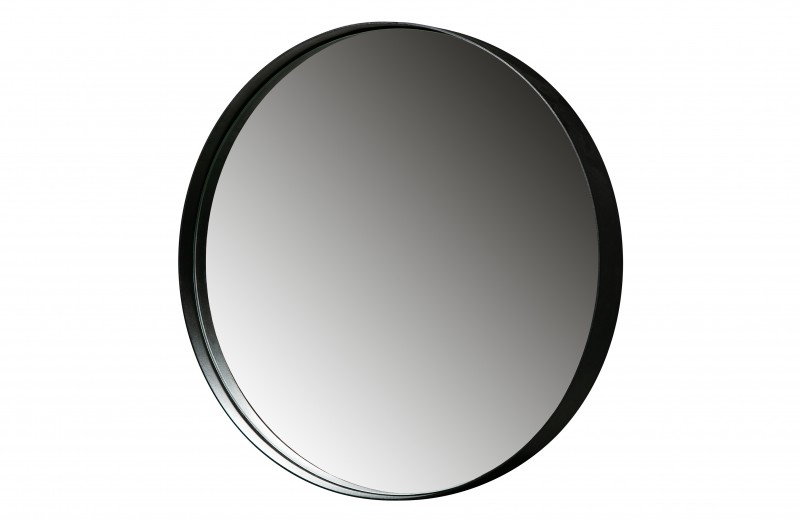 MIRROR ROUND 80 BLACK METAL FRAME MIRROR ROUND 80 BLACK METAL FRAME